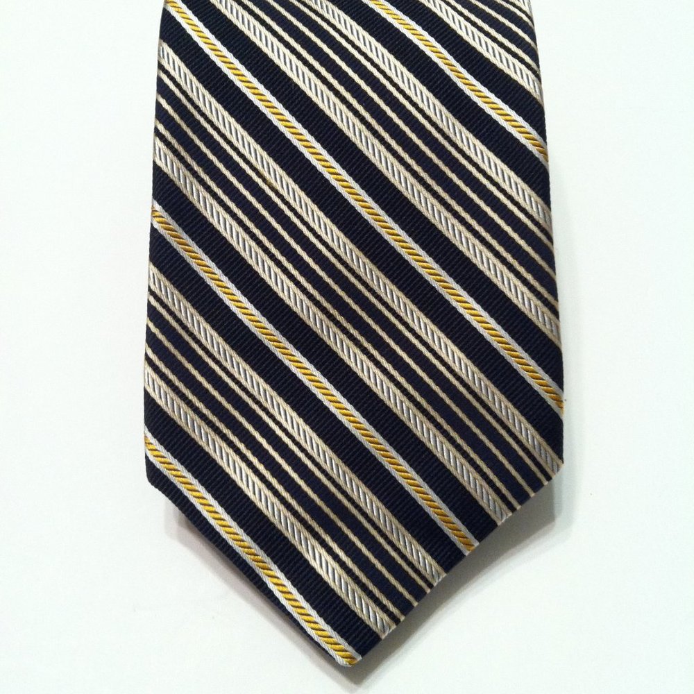 ROBERT TALBOTT CARMEL MENS NEW BLACK SILK TIE  WIDTH: 3 1/2"